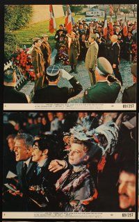 4p138 MADWOMAN OF CHAILLOT 8 8x10 mini LCs '69 Katharine Hepburn, Paul Henreid, Richard Chamberlain