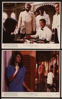4p144 OCTOPUSSY 8 8x10 mini LCs '83 Roger Moore as James Bond , sexy Maud Adams, Louis Jourdan!