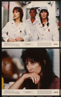 4p154 SILKWOOD 8 8x10 mini LCs '83 Kurt Russell, Meryl Streep, Cher, directed by Mike Nichols!