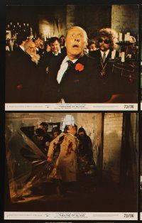4p160 THEATRE OF BLOOD 8 8x10 mini LCs '73 great images of psychotic actor Vincent Price!