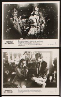 4p316 PEGGY SUE GOT MARRIED presskit w/ 9 stills '86 Francis Ford Coppola, Kathleen Turner