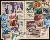 4r056 LOT OF 20 SERIAL LOBBY CARDS '50s great images from different chapters!