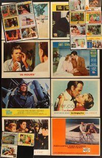 4r088 LOT OF 25 LOBBY CARDS '50s-60s Clark Gable, James Stewart, Martin & Lewis + many more!
