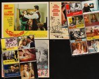 4r092 LOT OF 17 LOBBY CARDS '60s-80s Network, Fathom, Deathtrap, Wild Wheels, Winning & more!