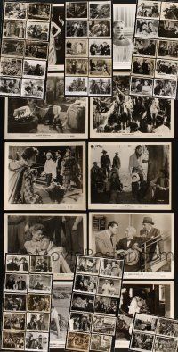 4r137 LOT OF 64 8X10 STILLS '40s-80s a variety of images from different movies!