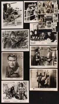 4r158 LOT OF 24 STILLS '60s-80s great sword & sandal images, Chuck Norris, Rocky & more!