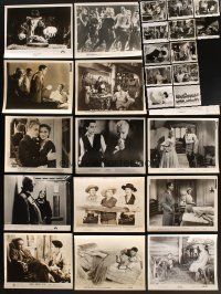 4r160 LOT OF 24 8X10 STILLS '30s-90s images from a variety of movies including Indiana Jones!