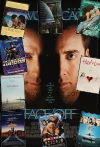 4r296 LOT OF 45 UNFOLDED DOUBLE-SIDED ONE-SHEETS '90 - '99 Face/Off, Naked Gun 33 1/3 & more!