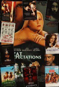 4r307 LOT OF 33 UNFOLDED DOUBLE-SIDED ONE-SHEETS '90 - '04 Great Expectations, Summer of Sam+more