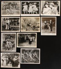 4r190 LOT OF 10 MUSICAL 8X10 STILLS '40s-80s great images including Fred Astaire & Ginger Rogers!