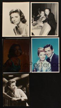 4r200 LOT OF 4 PATRICIA OWENS STILLS & COLOR TRANSPARENCY '50s-60s portraits of the actress!