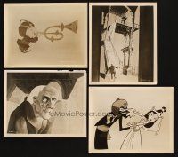 4r199 LOT OF 4 UPA CARTOON STILLS '60s cool animation images including Mr. Magoo!