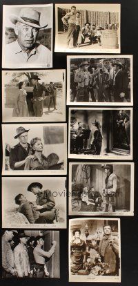 4r188 LOT OF 10 WESTERN 8X10 STILLS '40s-60s great cowboy images from different movies!