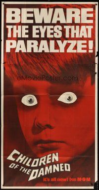 4s602 CHILDREN OF THE DAMNED 3sh '64 beware the creepy kid's eyes that paralyze!