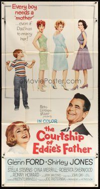 4s614 COURTSHIP OF EDDIE'S FATHER 3sh '63 Ron Howard helps Glenn Ford choose his new mother!
