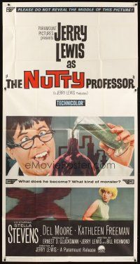 4s745 NUTTY PROFESSOR 3sh '63 wacky Jerry Lewis directs & stars w/pretty Stella Stevens!