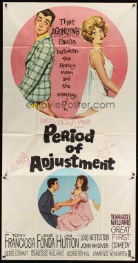 4s757 PERIOD OF ADJUSTMENT 3sh '62 art of sexy Jane Fonda in nightie is getting used to marriage!