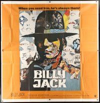 4s230 BILLY JACK int'l 6sh '71 best completely different art of Tom Laughlin by Ermanno Iaia!