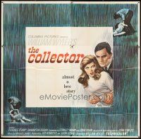 4s242 COLLECTOR 6sh '65 art of Terence Stamp & Samantha Eggar, William Wyler directed!