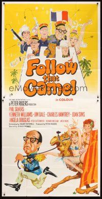 4s006 CARRY ON IN THE LEGION English 3sh '67 wacky art of Phil Silvers & cast, Follow That Camel!
