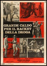 4s360 DARKER THAN AMBER Italian 1p R70s Rod Taylor, Suzy Kendall, different crime montage!