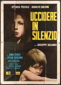 4s101 TO KILL IN SILENCE Italian 2p '71 Giuseppe Rolando's Uccidere in silenzio!