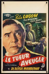 4t304 HUMAN MONSTER Belgian R50s Bela Lugosi & disfigured Wilfred Walter, from Edgar Wallace story!