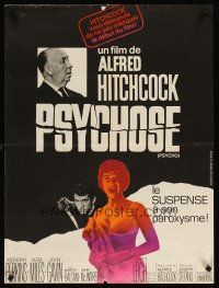 4t424 PSYCHO French 23x32 R69 sexy half-dressed Janet Leigh, Anthony Perkins, Alfred Hitchcock!