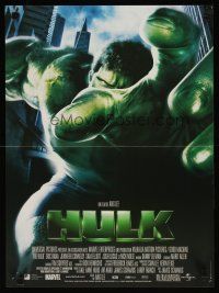 4t443 HULK French 15x21 '03 Ang Lee directed, Eric Bana as Bruce Banner, Stan Lee, Marvel comics!