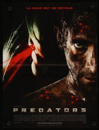 4t458 PREDATORS French 15x21 '10 Adrian Brody and Topher Grace, the hunt is on!