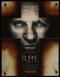4t462 RITE advance French 15x21 '11 creepy close-up of Anthony Hopkins!