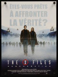 4t473 X-FILES: I WANT TO BELIEVE French 15x21 '08 David Duchovny, Gillian Anderson!