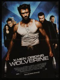 4t474 X-MEN ORIGINS: WOLVERINE French 15x21 '09 Hugh Jackman, Marvel Comics super heroes!