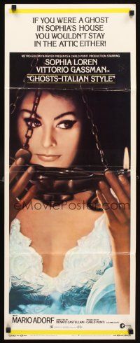 4t107 GHOSTS - ITALIAN STYLE insert '68 Questi fantasmi, sexy Sophia Loren close up!
