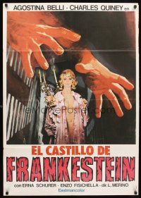 4t243 SCREAM OF THE DEMON LOVER export Spanish Italian 1sh 1970 Roger Corman horror, Erna Schurer!