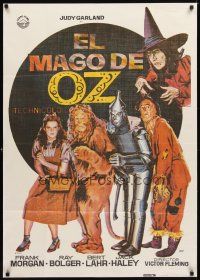 4t226 WIZARD OF OZ Spanish R82 Victor Fleming, Judy Garland all-time classic!