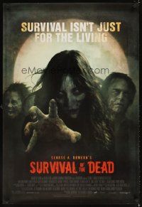 4t202 SURVIVAL OF THE DEAD DS 1sh '09 George A. Romero zombie horror, cool image!