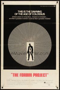 4w545 COLOSSUS: THE FORBIN PROJECT 1sh '70 the day man built himself out of existence!