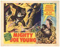 4w253 MIGHTY JOE YOUNG LC #4 '49 first Ray Harryhausen, Widhoff art of ape rescuing girl in tree!