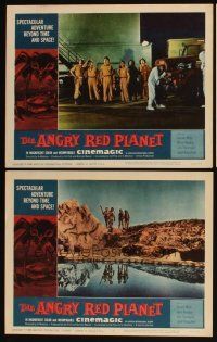 4w470 ANGRY RED PLANET 3 LCs '60 great images of soldiers on strange planet!