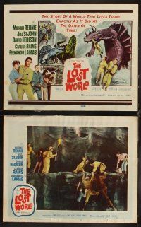 4w400 LOST WORLD 8 LCs '60 Michael Rennie battles dinosaurs in the Amazon Jungle!