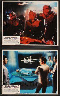 4w415 STAR TREK 8 LCs '79 William Shatner, Leonard Nimoy, DeForest Kelly, Collins & Khambatta