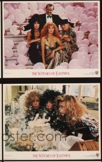 4w427 WITCHES OF EASTWICK 8 LCs '87 Jack Nicholson, Cher, Susan Sarandon, Michelle Pfeiffer