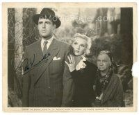 4x231 PATRIC KNOWLES signed 8x10 still '42 w/ Massey & Ouspenskaya in Frankenstein Meets Wolf Man!