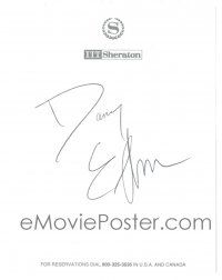 4x226 DANNY ELFMAN signed 4x5 paper with color 8x10 REPRO '90s can frame them & display together!