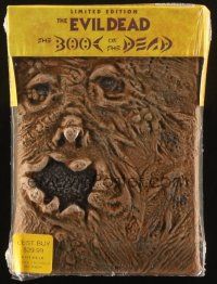 4x220 EVIL DEAD limited edition DVD R02 Sam Raimi cult classic, cool Book of the Dead cover!