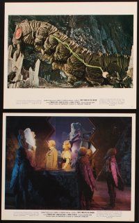 4x371 FIRST MEN IN THE MOON 10 color 8x10 stills '64 Ray Harryhausen, H.G. Wells, special fx images