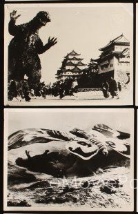 4x331 GODZILLA VS. THE THING 20 8x10 Dutch stills '64 great rubbery monster images with Mothra!