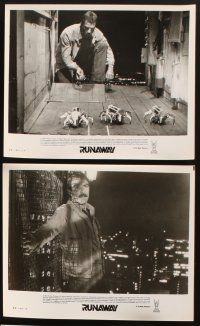 4x399 RUNAWAY 8 8x10 stills '84 Tom Selleck, Gene Simmons, directed by Michael Crichton!