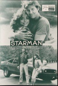 4x265 STARMAN Austrian program '85 alien Jeff Bridges & Karen Allen, John Carpenter, different!